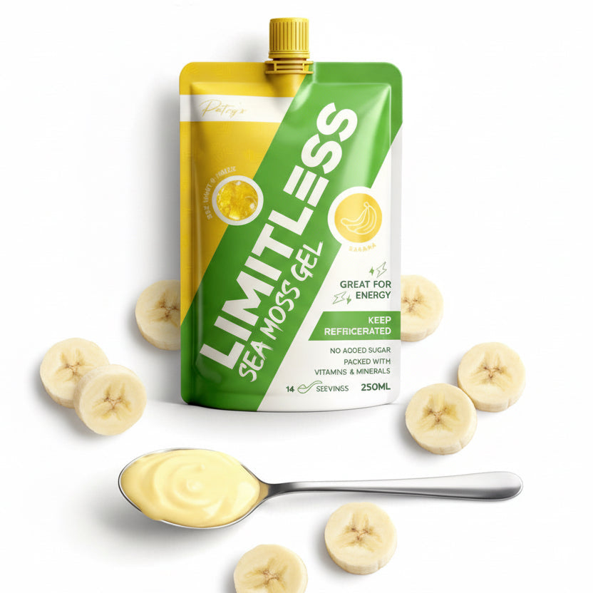 Limitless - Banana Sea Moss Gel 250ml