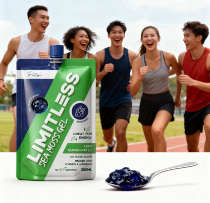 Limitless - Blueberry Sea Moss Gel 250ml