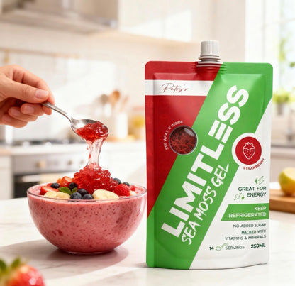 Limitless - Strawberry Sea Moss Gel 250ml