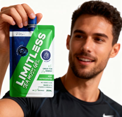 Limitless - Blueberry Sea Moss Gel 250ml